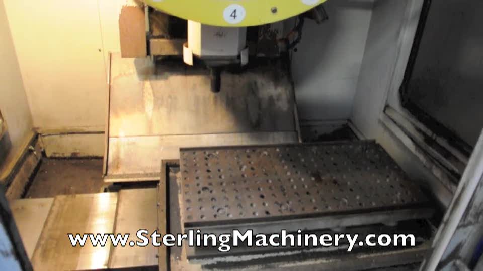 19\" x 14\" x 11\" Used Pratt & Whitney CNC Fanuc Tape Drill Mate, Mdl. Fanuc Tape Drill Mate, Fanuc OM CNC Ctrl., Rigid Tapping, Coolant, Tooling (1987) #9170