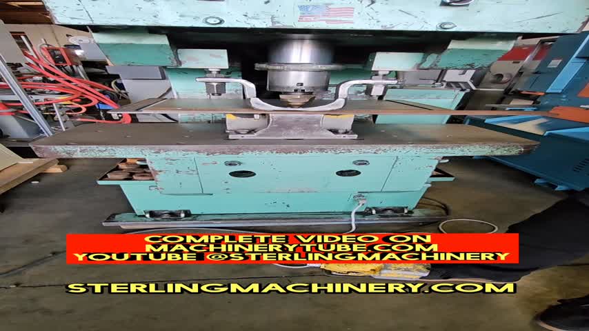 140 Ton Used Piranha Heavy Duty Hydraulic  Dual Operation Ironworker , Mdl. PII-140, Joystick control at front and rear of machine, Adjustable stroke for punch end, Punch Station, Flat Shear Station, Coper Notcher, Square Bar And Round Bar, Foot Control, #A7336