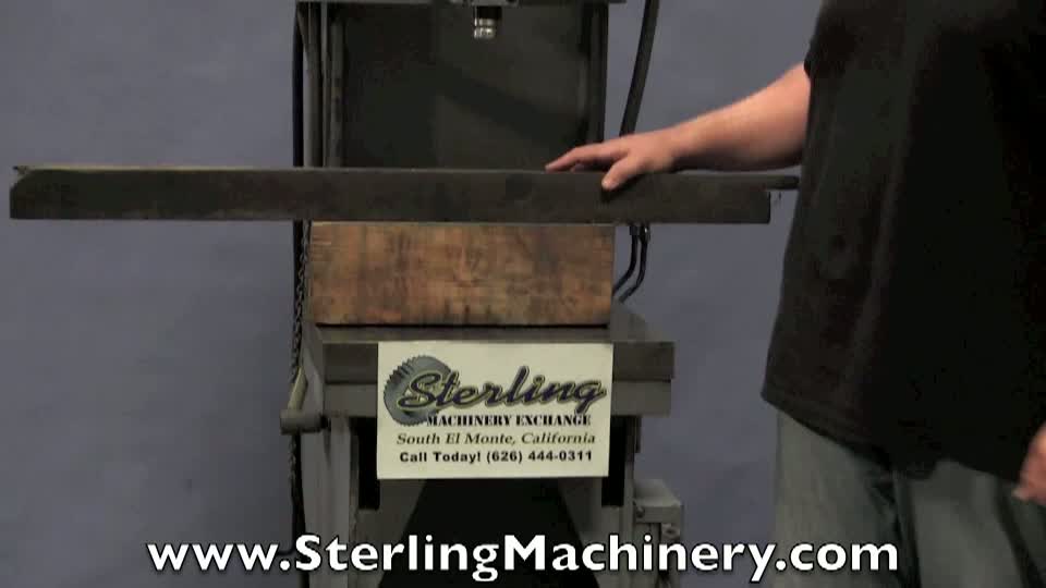 Hannifin-5 Ton Used Hannifin C Frame Hydraulic Press, Mdl. OG-F5B, Dual Finger Push Button and Foot Control Together At The Same Time,  #A2376-01