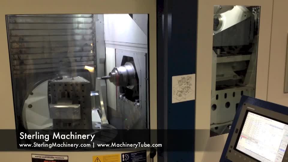 Agma-Westec 2013 AGMA VMC-A10  CNC Machining Center Booth Demo Agma Model VMC-A10 Machinery-01