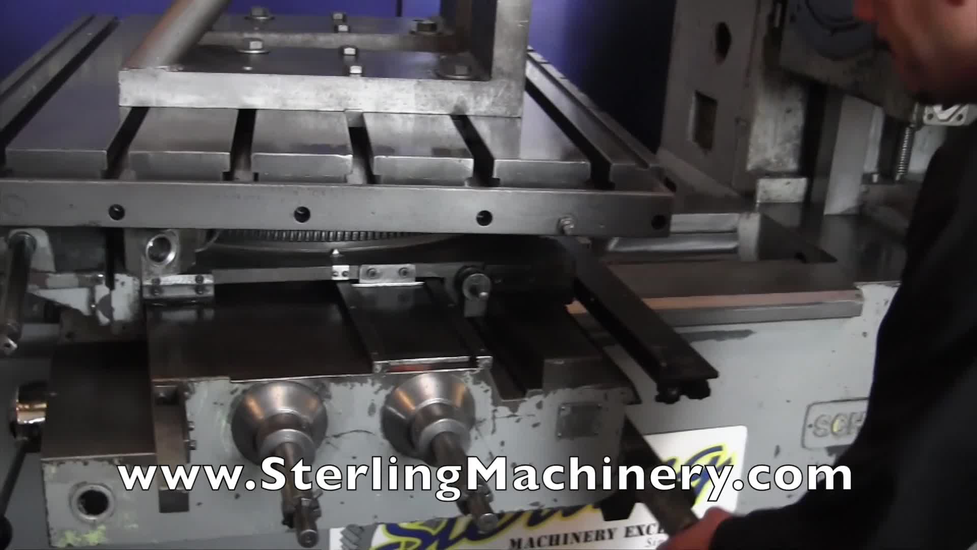 3 \"usados Scharmann Rheydt Tipo Tabla Horizontal Boring Machine Molino, MDL. N66145108, Newall DP8, 3 ejes Dro., Mesa giratoria, fueraborda Apoyo # A1812