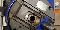 Vanguard-4" Used Vanguard Table Type Horizontal Boring Milling Machine "Low Hours", Mdl. TPX6111C/3, Newall Digital Readout, Rotary Work Table, 1 1/2 Horsepower, Power Draw Bar, #A5555-01