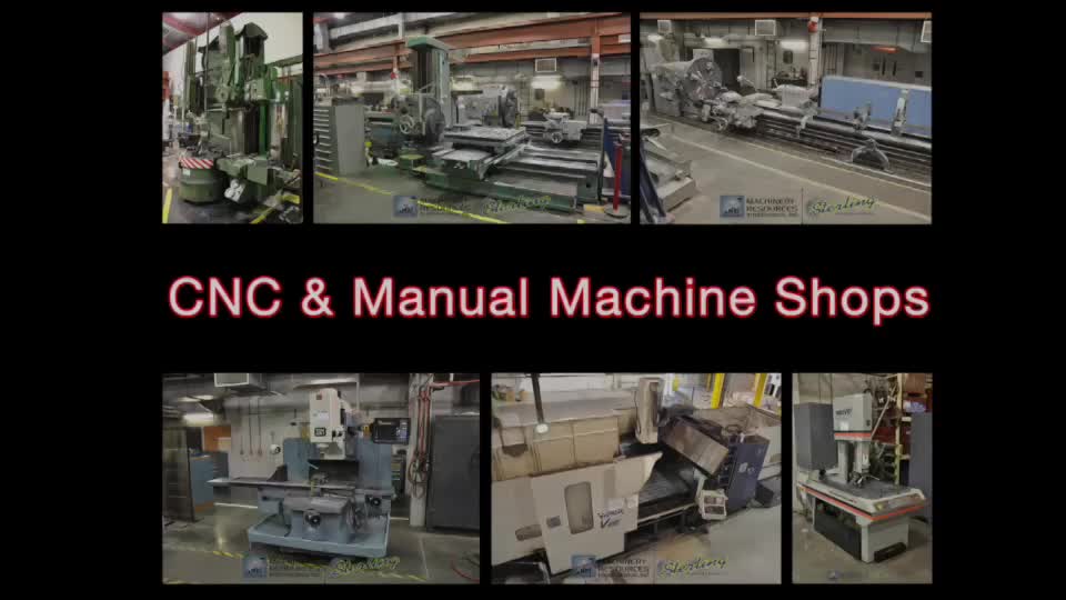 Auction Lot 206: SOUTHBEND MODEL F2UE VERTICAL/HORIZONTAL KNEE MILL, 52" X 11" TABLE