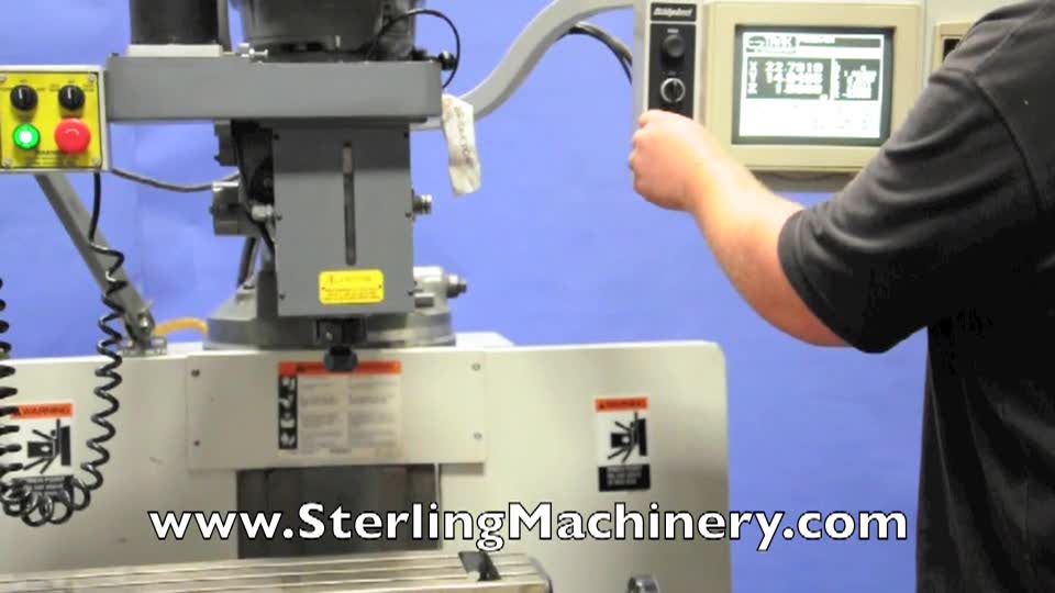 9\" x 48\" Used Bridgeport Series 1 EZ Trak 3 Axis CNC Milling Machine, Mdl. Series 1 EZ Trak, Chrome Ways, Year  (1999) #A1898