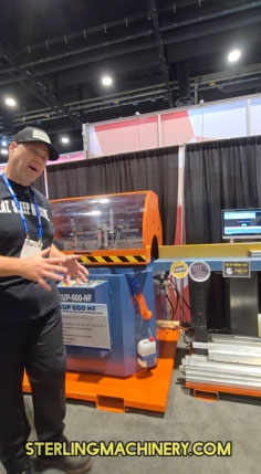 Scotchman H-Frame Hydraulic Press Pro 110W | 110-Ton | Fabtech 2025 Feature | Sterling Machinery Exchange