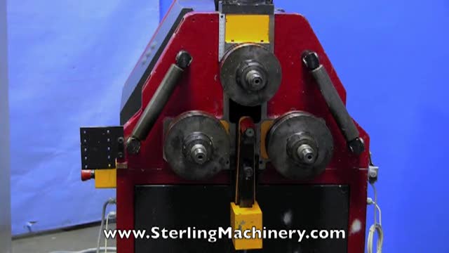 2\" x 2\" x .090\" Used Tauring CNC Horizontal/Vertical Angle Bender, Mdl. Delta 50, Tauring CNC-S CNC Control, Siemens & Omron Electrical, Hydraulic Top Roll, Tooling Included,  #A2076