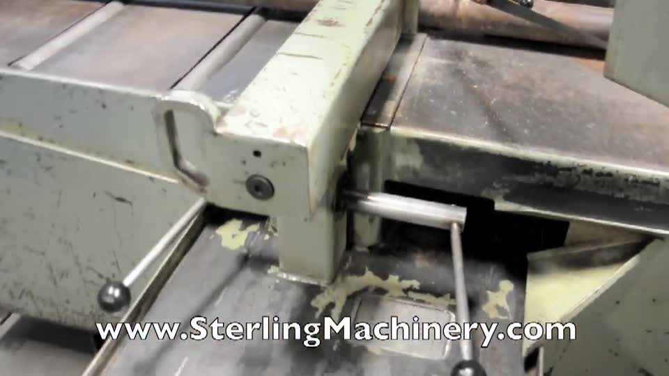 13" x 18" Used Hyd-Mech Horizontal Swivel Head Bandsaw, Mdl. S20 Series 2,  Swivel Mitering Head, Manual Quick Acting Vise, Material Discharge Table, Work Legnth Stop, Coolant System (2000) #A1246
