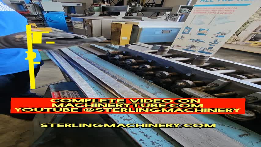 9 Stand x 22 Ga. Used Lockformer, , #A6247