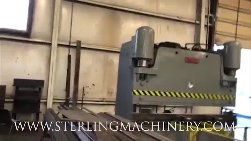 Pacific-300 Ton x 10' Used Pacific Hydraulic Press Brake, Mdl. K300-10, (2) Front Supports, Foot Pedal,  #A5089-01