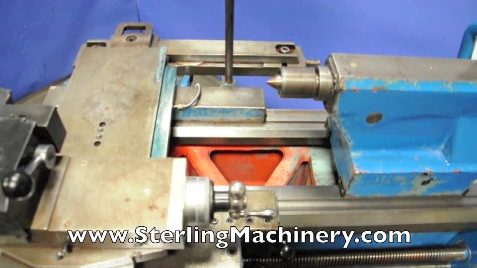 16\"/24\" x 40\" Used Acra Turn Engine Lathe, Mdl. LS-400, Sargon 2 Axis Digital Readout System, Taper Attachment, 3 Jaw Chuck, Tool Post, Lever 5C Collet Closer, Coolant System #A1702