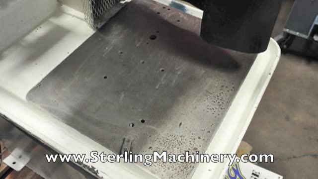 22\" Used Stone Abrasive Cut Off Saw, Mdl. M160, 2100 RPM, Allen Bradley Variable Speed Control, Electric Brake, 15 H.P. #A1377