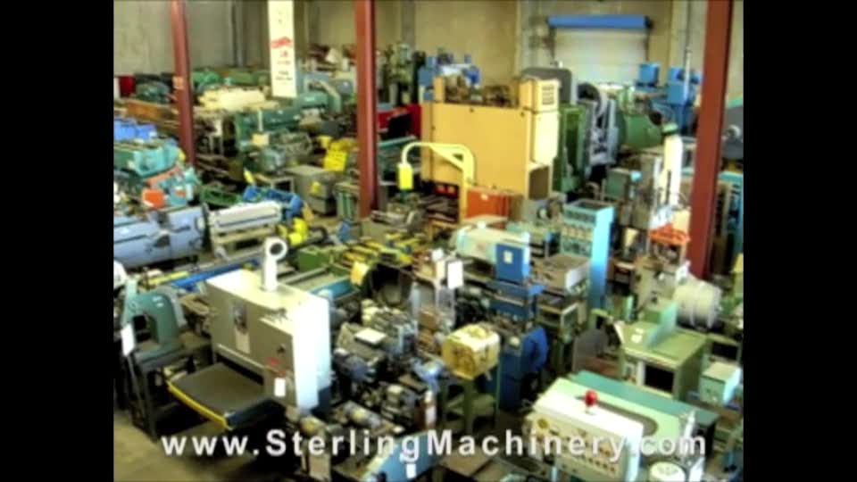 Di-Acro-16 Ga. x 36\" Used Di Acro Hydra Mechanical Press Brake, Mdl. 16-36, Front Operated Manual Backgauge #A1804-01