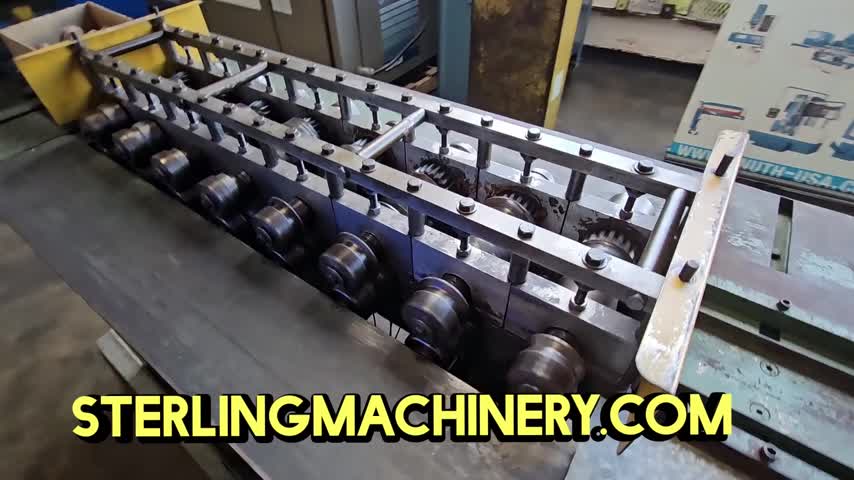 20-26 Ga Engel Duplex Roll Former (8 Stand), Mdl. 800, #A6547