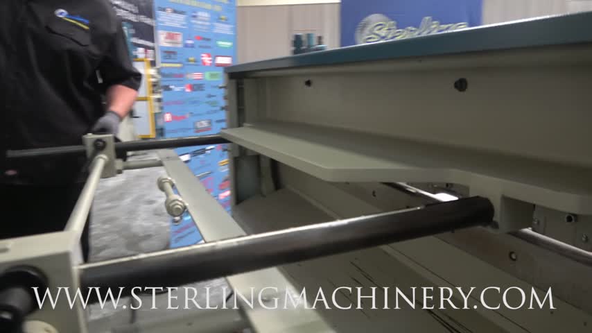 Baileigh-10 Ga. x 5' Brand New Baileigh Hydraulic Powered Shear, Mdl. SH-6010, High Carbon, High Chromium Blades with Hold Downs, Front & Back Gauges, Support Arms, Industrial Grade Hydraulics, Multi-Sided Blades, Foot Pedal Control,  #SMSH6010-01