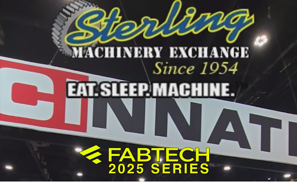 Cincinnati, Inc-Cincinnati Booth Tour | Lasers • Cobots • CNC Press Brakes • Custom Tooling | Fabtech 2025 Feature | Sterling Machinery Exchange-01