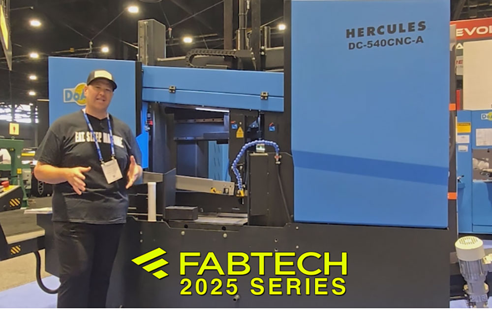 DoAll-DoALL DC-540CNC-A Automatic Horizontal Swivel Head Bandsaw | 29″ Round Capacity | Fabtech 2025 Feature | Sterling Machinery Exchange-01