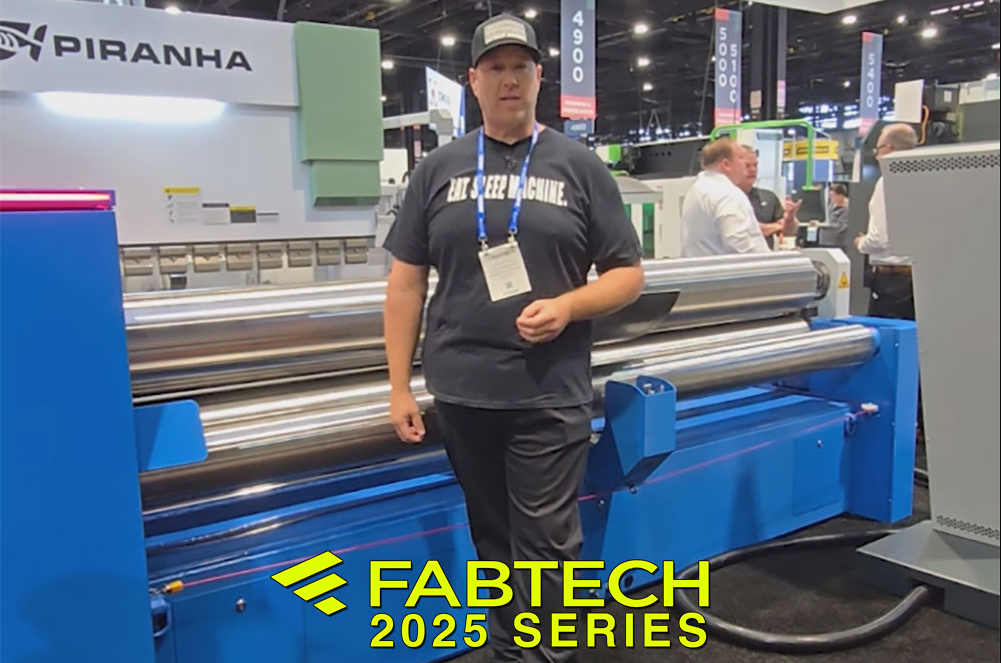Bertsch-Haeusler 4-Roll Plate Bending Machine | 1/4" x 10′ Capacity | Fabtech 2025 Feature | Sterling Machinery Exchange-01