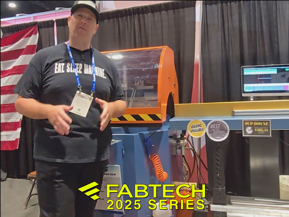 Scotchman-Scotchman SUP-600 NF Upcut Saw | 24" Non-Ferrous Mitering Cold Saw | Fabtech 2025 Feature | Sterling Machinery Exchange-01
