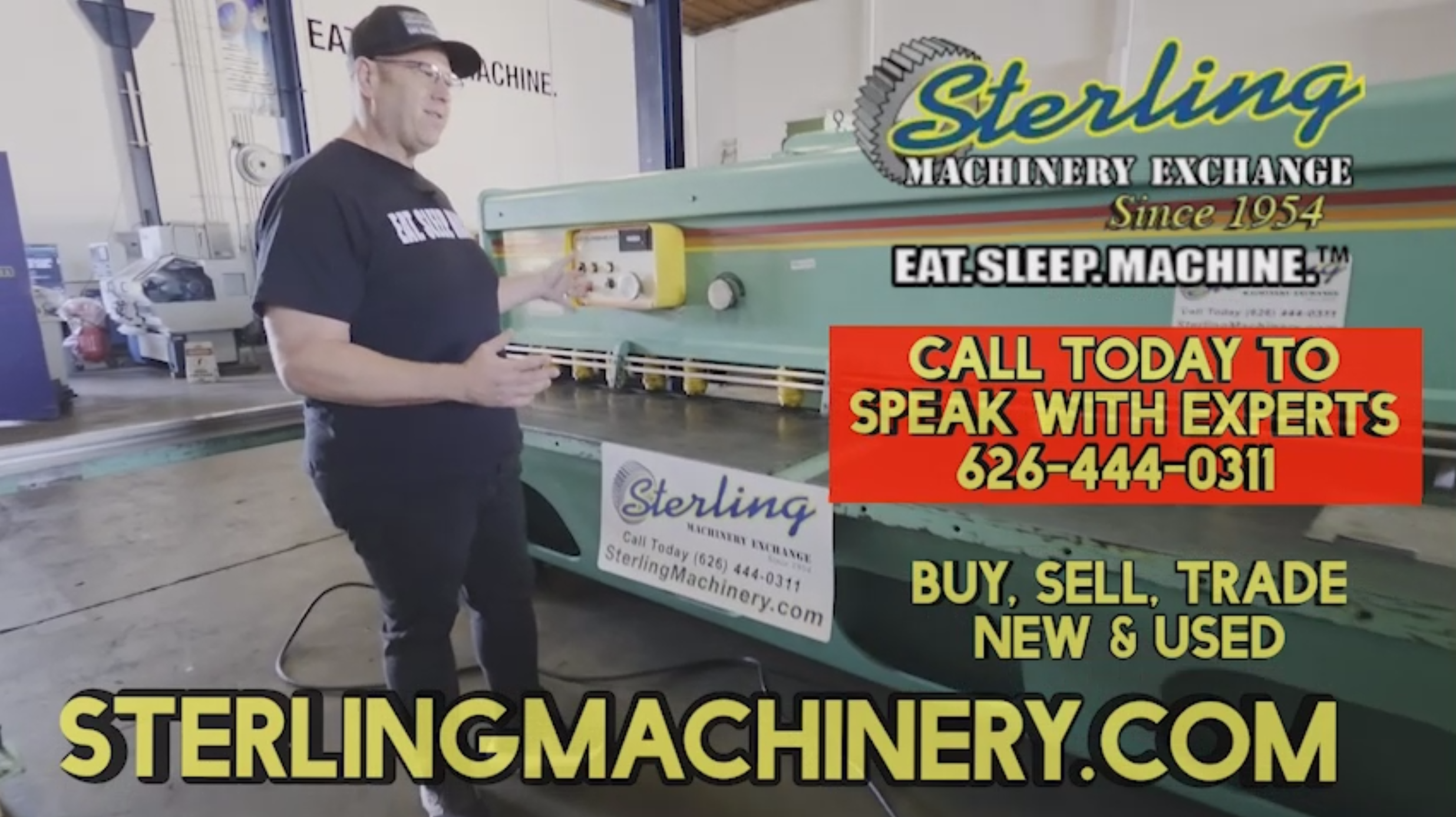 Accurshear-1/4" x 10' Used Hydraulic Accurshear Metal Shear (Heavy Duty), Mdl. 825010, Electric Foot Pedal, Front Operated Power Back Gauge W/ Indicator, Square Arm, #PR1015-01