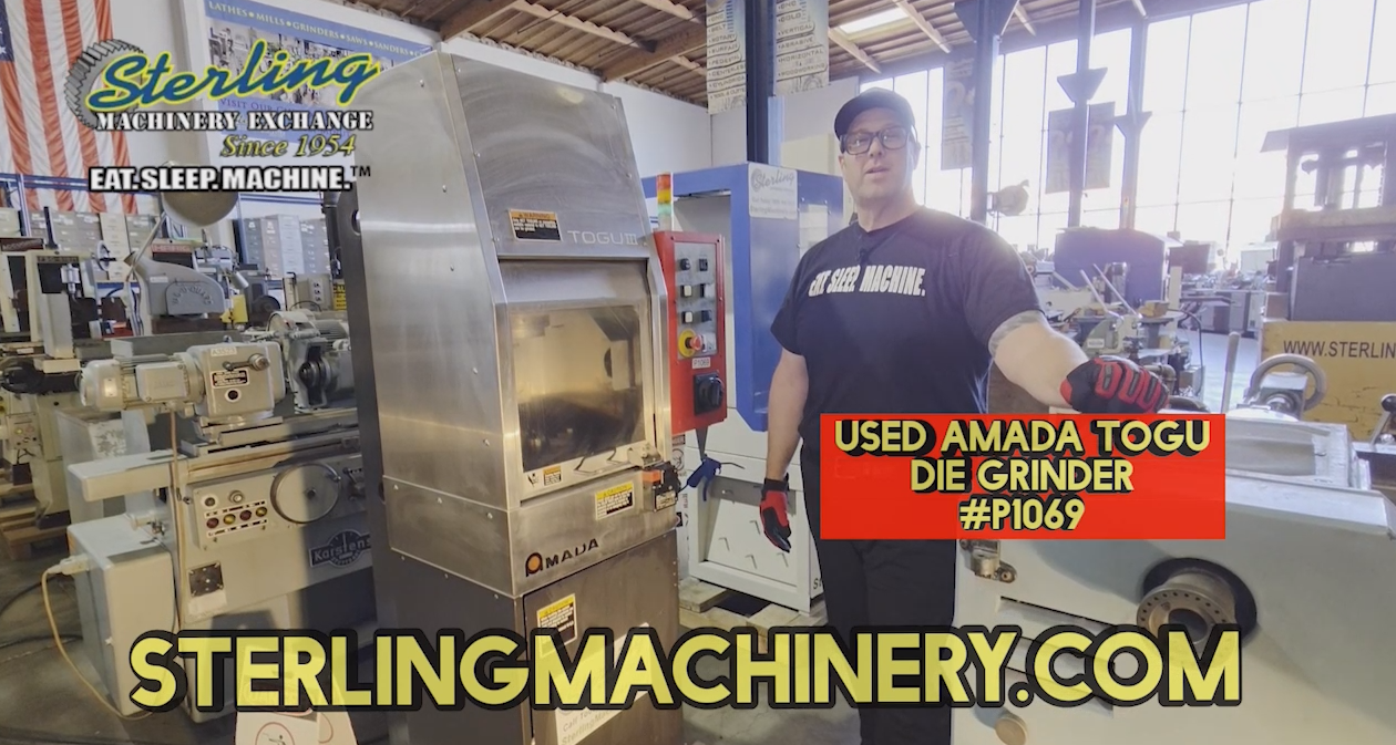 Amada-Amada TOGU III Turret Punch Tool & Die Grinder | Stock P1069-01