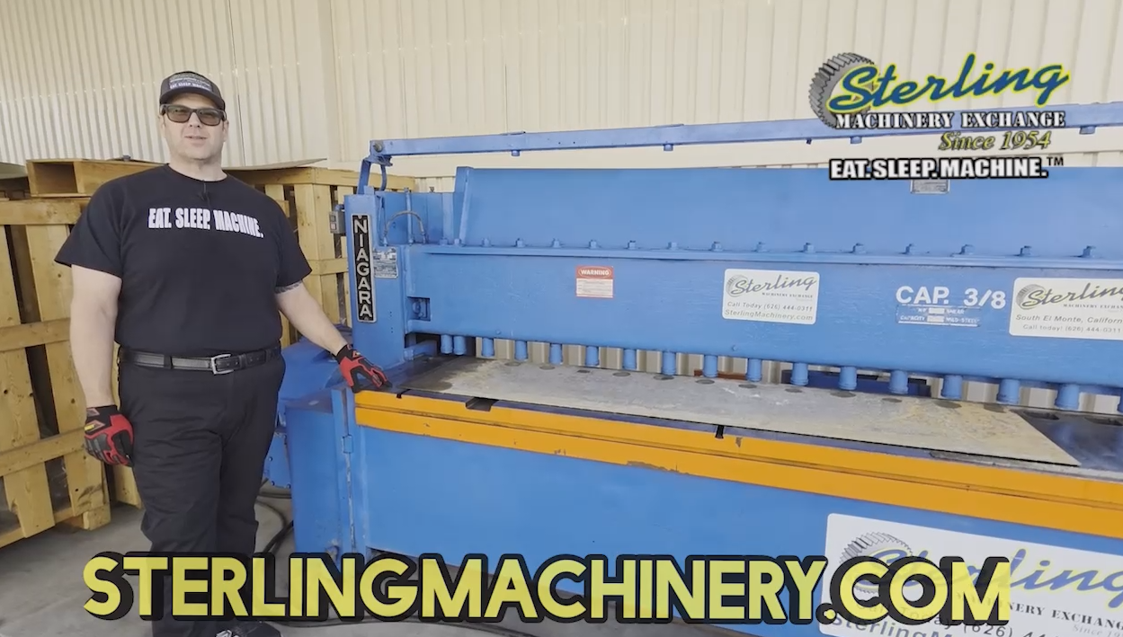 Niagara-Niagara 912 Mechanical Power Shear | Stock A7686-01