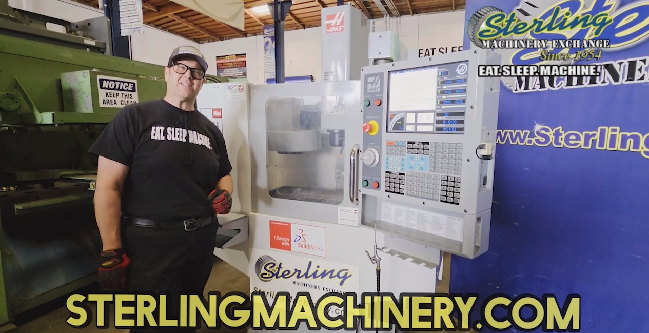 Haas-Haas Super Mini Mill CNC Vertical Machining Center | Stock A7644-01