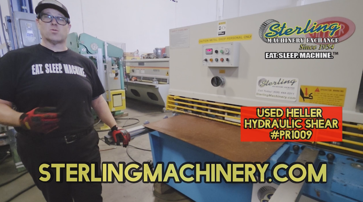 Heller-Heller HSC1025 Heavy-Duty Hydraulic Shear | Stock PR1009-01