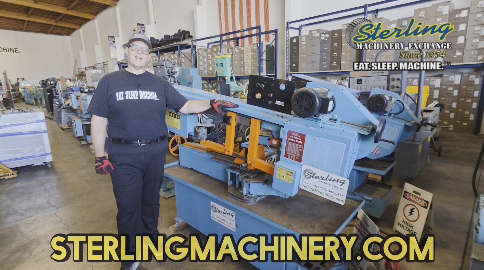 DoAll-DoALL C-916S Horizontal Swivel Head Bandsaw | Stock A7490-01