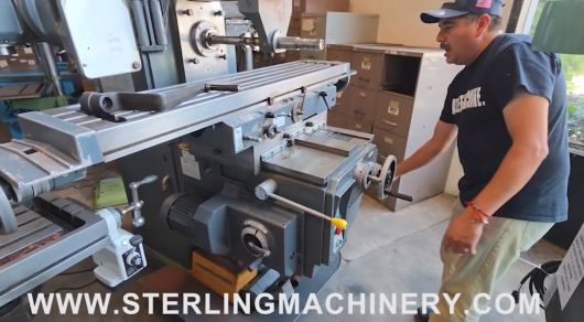Lagun-Lagun FU2-LA Horizontal & Vertical Milling Machine – Universal Toolroom Mill P1108-01
