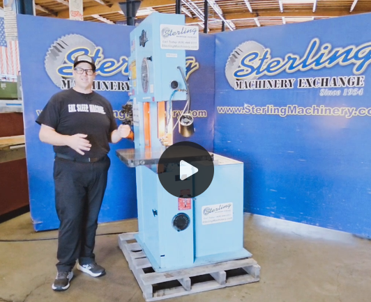 DoAll-DoAll 2013-V Vertical Bandsaw | 20" Industrial Metal Cutting Saw PR1021-01