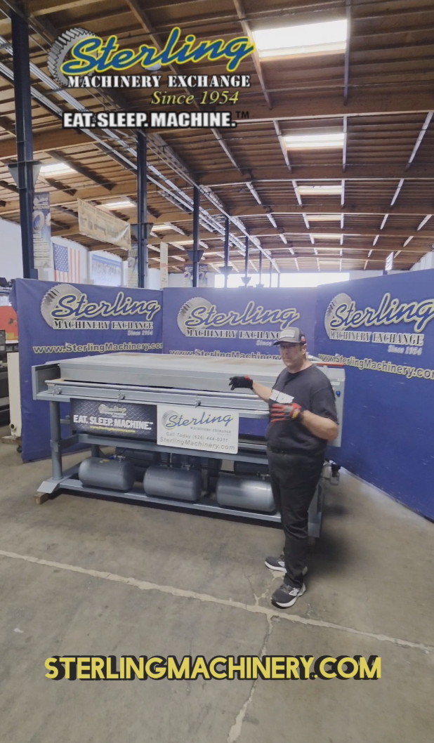 Bel- Air-Belovac BVC C Class Vacuum Former- | Large Bed Thermoforming Machine A7843-01
