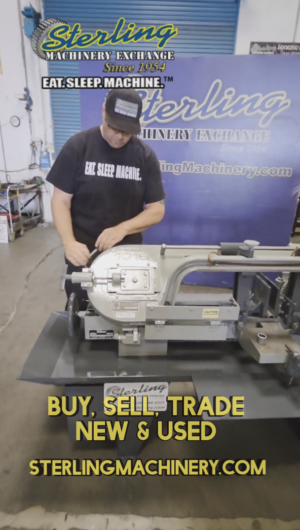 Wellsaw-Wellsaw 1016 Horizontal Bandsaw-- | Manual Metal Cutting Saw PR1007-01