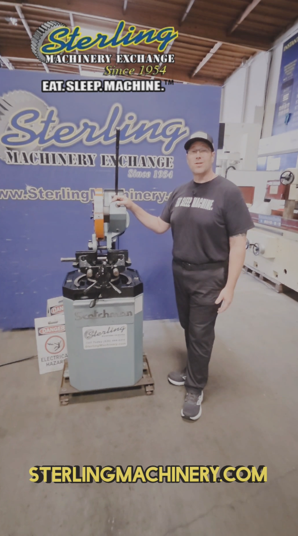 Scotchman-Scotchman CPO 350 LT Cold Saw -- | 14” Industrial Metal Cutting Saw A7845-01